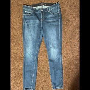 Torrid Bombshell Skinny Blue Jeans